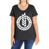 saskatchewan canada Ladies Curvy T-Shirt