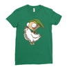 invader link Ladies Fitted T-Shirt