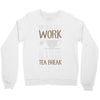 never let work Crewneck Sweatshirt