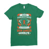 Never Underestimate the Strength of a Skin Cancer Warrior Ladies Fitted T-Shirt