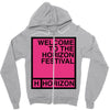 welcome to the horizon festival Zipper Hoodie