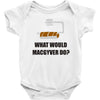 what would macgyver do tshirt funny 80s tv show tee dean richard ander Baby Onesie
