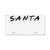 santa of the friends parody License Plate