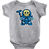 mitesized skeleboy Baby Onesie