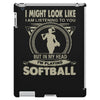 i might look like i'm playing softball iPad 3 and 4 Case