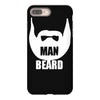 man beard funny mens iPhone 8 Plus Case