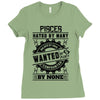 Pisces Hated By Many Wanted By Plenty Ladies Fitted T-Shirt