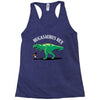 hugasaurus rex Racerback Tank
