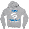 Pops is my Name Fishing Is My Game Zipper Hoodie