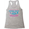 I Love Someone with Thyroid Cancer to The Moon and Back to Infinity Racerback Tank