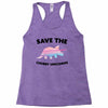 Save The Chubby Unicorns Racerback Tank