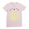 Totoro Costume Ladies Fitted T-Shirt