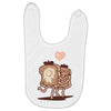 french toast kiss Baby Bibs