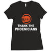 thanks to phoenicians Ladies Fitted T-Shirt