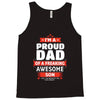 proud dad son Tank Top