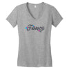 fancy t shirt iggy azalea t shirt charlie xcx t shirt the fault in our Women's V-Neck T-Shirt