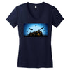 halloween Women's V-Neck T-Shirt