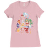 the burning joke Ladies Fitted T-Shirt