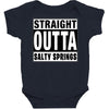straight outta salty springs Baby Bodysuit