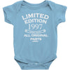 21st birthday gift limited edition 1997 Baby Bodysuit