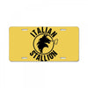 Rock Balboa italian stallion License Plate