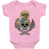 summer skull Baby Bodysuit