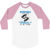 Papaw is my Name Fishing Is My Game 3/4 Sleeve Shirt