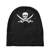 pirate skull sword music band metal biker guitar tee new Baby Beanies