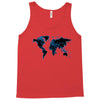 World Map Design Tank Top
