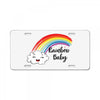 Rainbow Baby License Plate