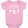 This Girl Loves Pug Baby Onesie