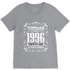 vintage made in 1996 perfectly aged a living legend V-Neck Tee