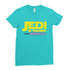 Jedi Master - Jedi in Training Family Matching Ladies Fitted T-Shirt