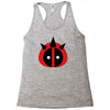 dead funny Racerback Tank