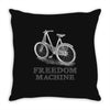 freedom machine Throw Pillow