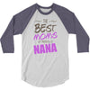 Great Moms Get Promoted to Nana 3/4 Sleeve Shirt