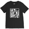v3 eat sleep hockey V-Neck Tee