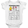 ikea hero type s Baby Bodysuit
