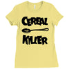 cereale tueur cuillere Ladies Fitted T-Shirt