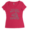 hot mess express Women's Triblend Scoop T-shirt