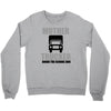 mother trucker doing the school run Crewneck Sweatshirt