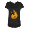 camp &amp; bonfire Maternity Scoop Neck T-shirt