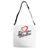 be mine valentine Adjustable Strap Totes