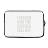 weight lifting gym fitness training Laptop sleeve