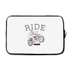 ride and fly high Laptop sleeve