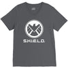 shield V-Neck Tee