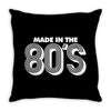 made in the 80s Throw Pillow