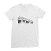 Piano Ladies Fitted T-Shirt