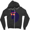 zebrah Zipper Hoodie