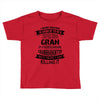 Super Cool Gran Of A Freaking Awesome Granddaughter Toddler T-shirt